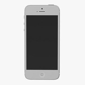 3d model apple iphone 5