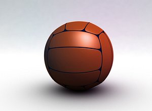 free sports ball 3d model