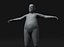 Fat Boy Kid Body Base Mesh Modello 3D 20k Poligoni