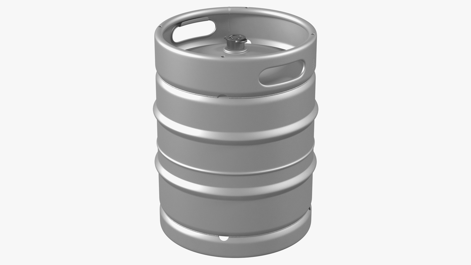 Beer Keg 50L 3D model preview