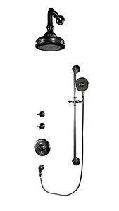 Mid Century Mod Shower Set