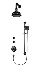Mid Century Mod Shower Set