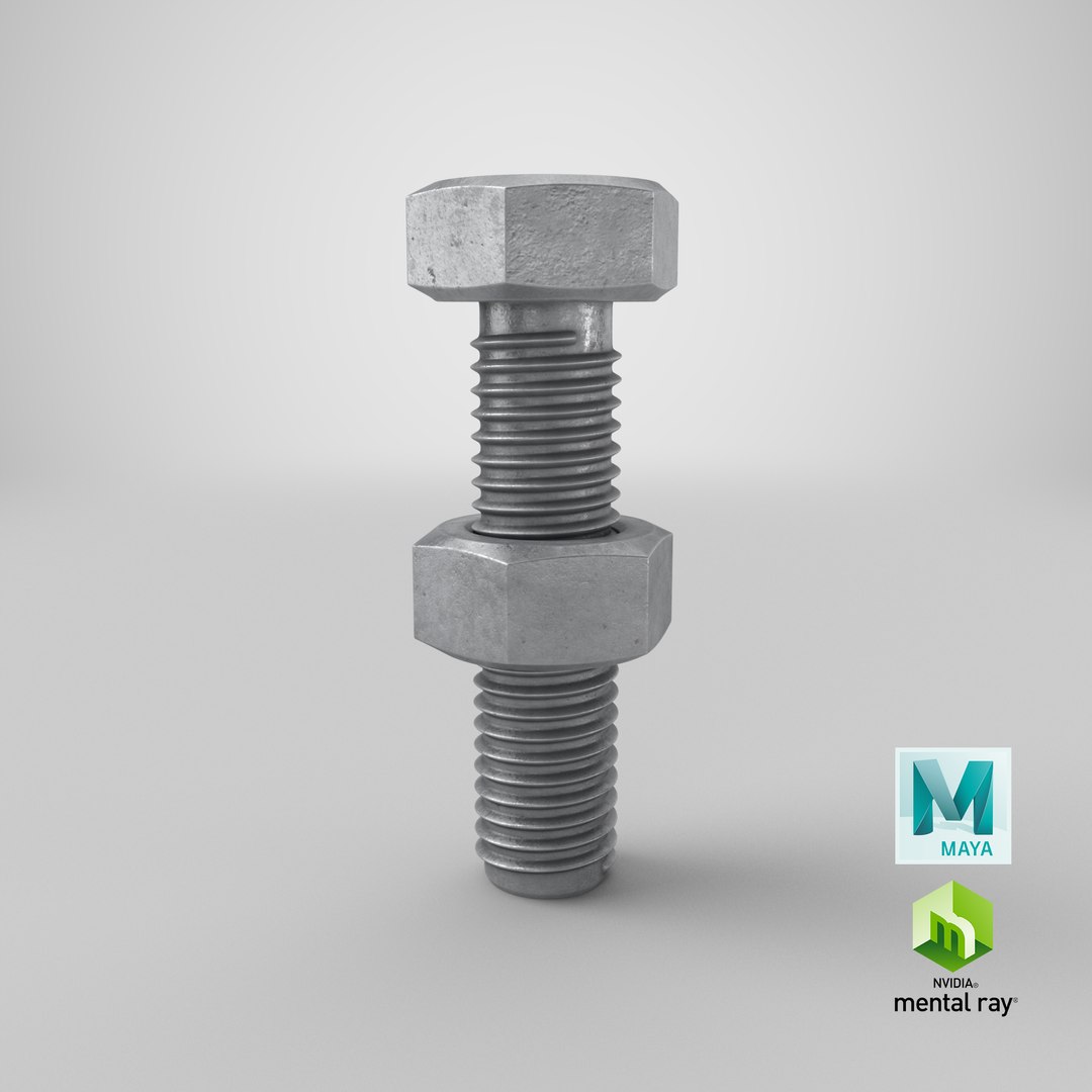 3D model hex bolt nut https://p.turbosquid.com/ts-thumb/dU/fR6ISy/T6xCnyVQ/stemcell_maya_mental_ray_render/png/1600757553/1920x1080/fit_q87/78050060b5e9c11e0fdccb7aab537e0939888272/stemcell_maya_mental_ray_render.jpg