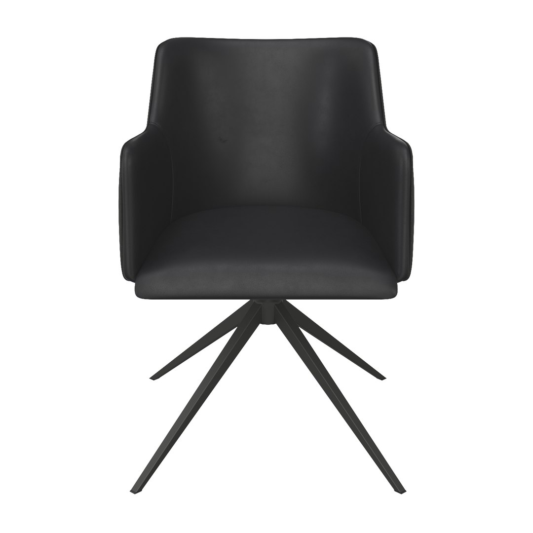 Griffin Swivel Dining Armchair 3D Model TurboSquid 2062430
