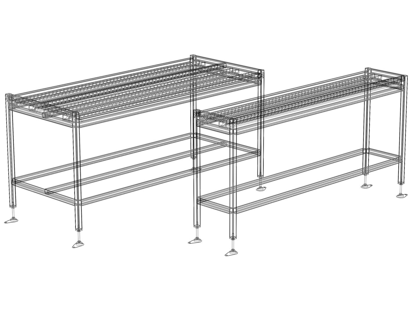 Wheel Conveyor model https://p.turbosquid.com/ts-thumb/dU/klE0iG/Bf/assem1/jpg/1705330081/1920x1080/fit_q87/7a39ba894cb3ac8720d997617e49657d76b2bd0d/assem1.jpg