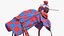 Racing Camel Gear with Patterned Straps