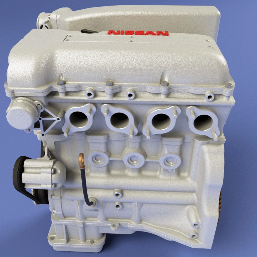 3d Nissan Engine