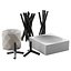 living decor set for the coffee table bb italia vases