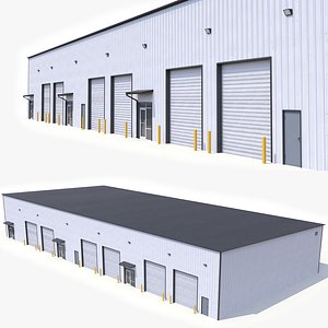 Industrial Building 53 PBR 3D model