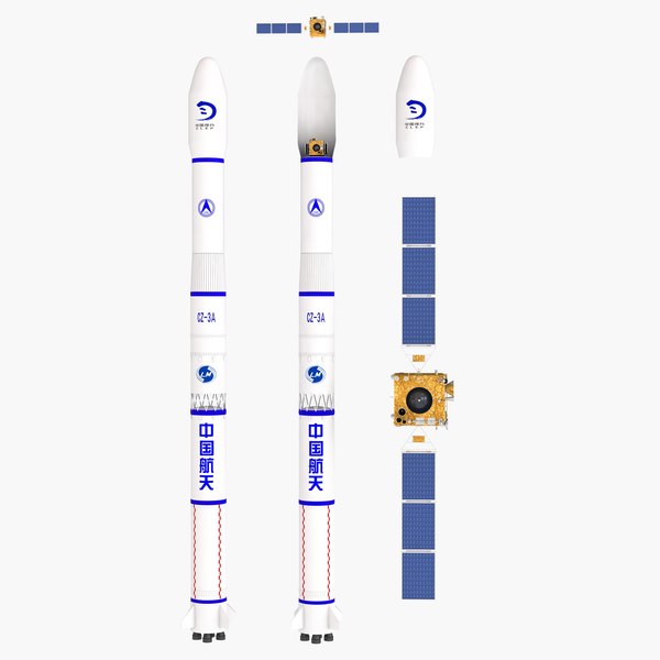 modelo 3d Chang'e-1 CZ-3A - TurboSquid 1681772