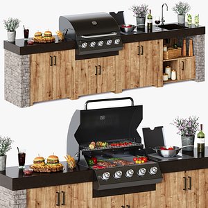 Outdoor Kitchen BBQ