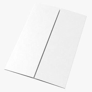 Brochure Open Gate Fold Pose 01 Blank and Generic Basic Poses(1)