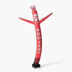 3D air dancer pbr model