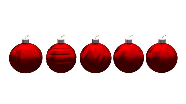 christmas bells 3D model