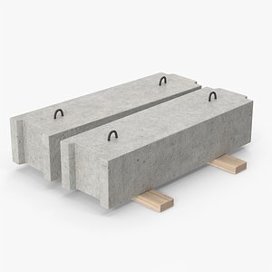 Concrete Blocks 3D model