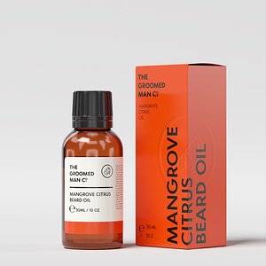 3D The Groomed Man Morning Mangrove Citrus Oil model