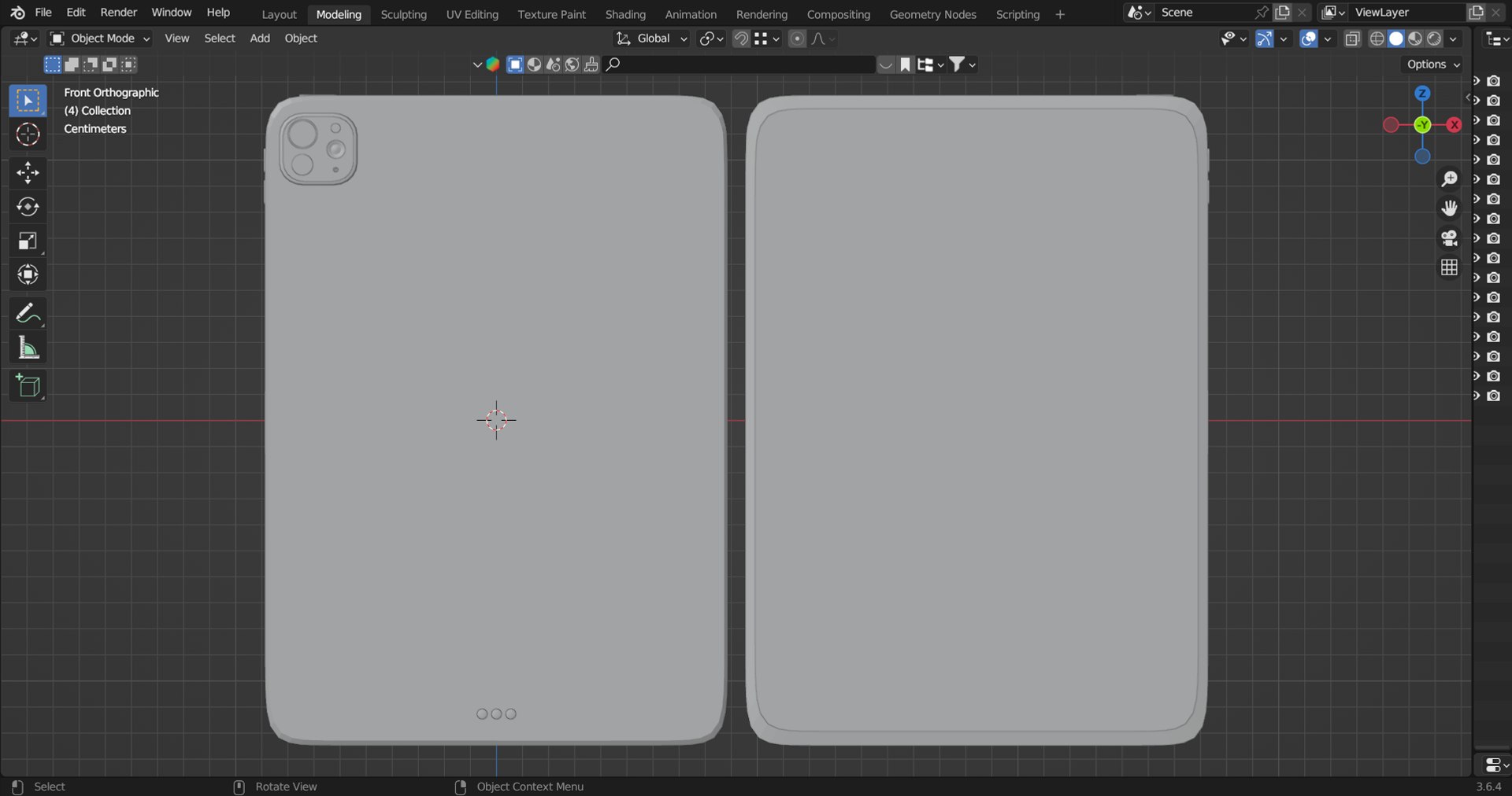 3D IPAD No Name Model - TurboSquid 2235688