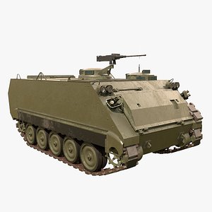 M113A3 Armored Personnel Carrier 3D model