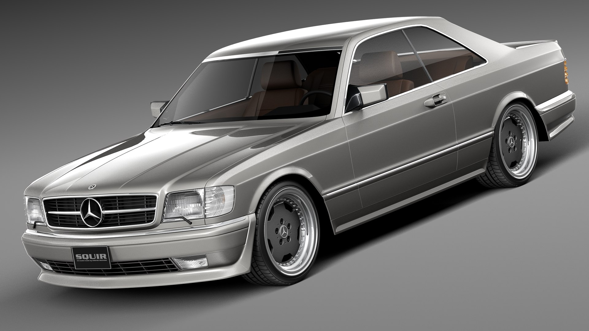 メルセデス・ベンツ　W126　560SEC　イグナイター W126 マメ知識 560SEC・SEL・SE・AMG他