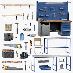 Industrial Workshop Asset Pack