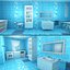 bathroom interiors baths 3D model