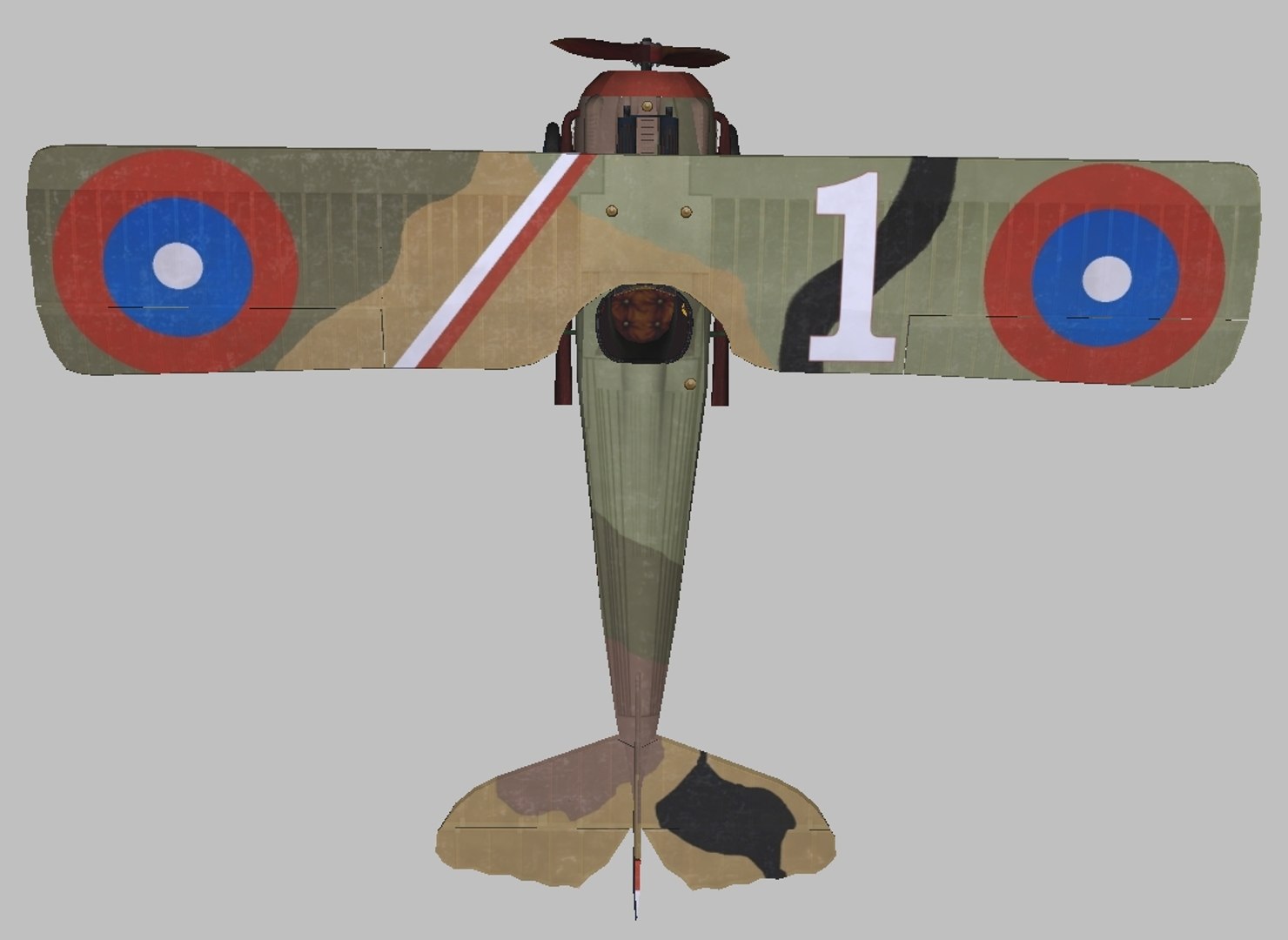 Spad World War 3D Model - TurboSquid 1206843