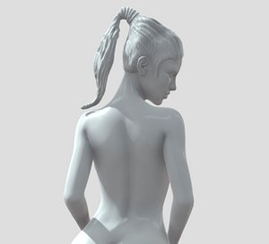 Woman printable model 3D