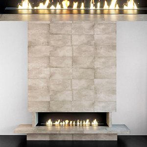 wall panel set 114 3D model