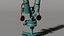 Vintage Military Naval Binocular Periscope with Tripod