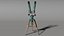 Vintage Military Naval Binocular Periscope with Tripod