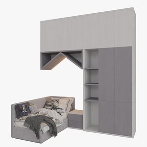 Wardrobe For Children 03