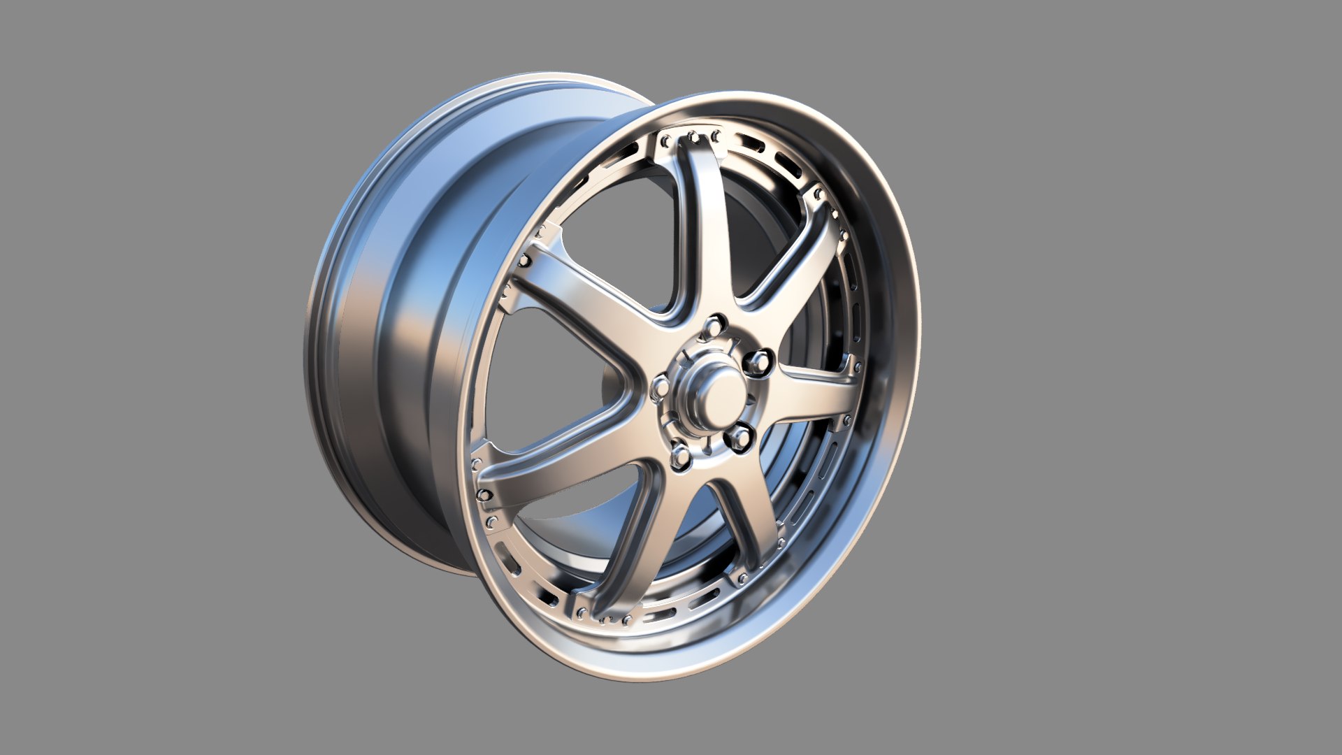 3D Rays Volk Gt7 Rim - TurboSquid 1910546