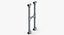 Galvanized Steel Pipe Letter H