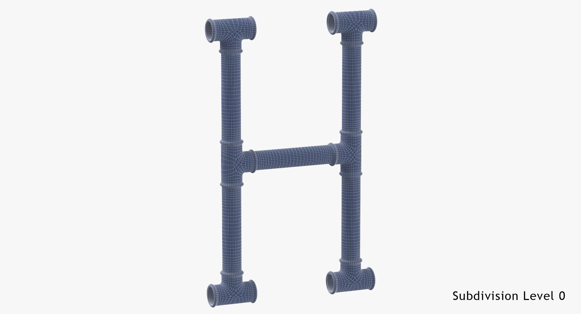 3D galvanized steel pipe letter model https://p.turbosquid.com/ts-thumb/dV/ehIVAI/sdNTX8gB/galvanized_steel_pipe_letter_h_subdiv0/jpg/1565792053/1920x1080/fit_q87/b57bcdc7a5d983c210dbc113d6514222e0e4e994/galvanized_steel_pipe_letter_h_subdiv0.jpg