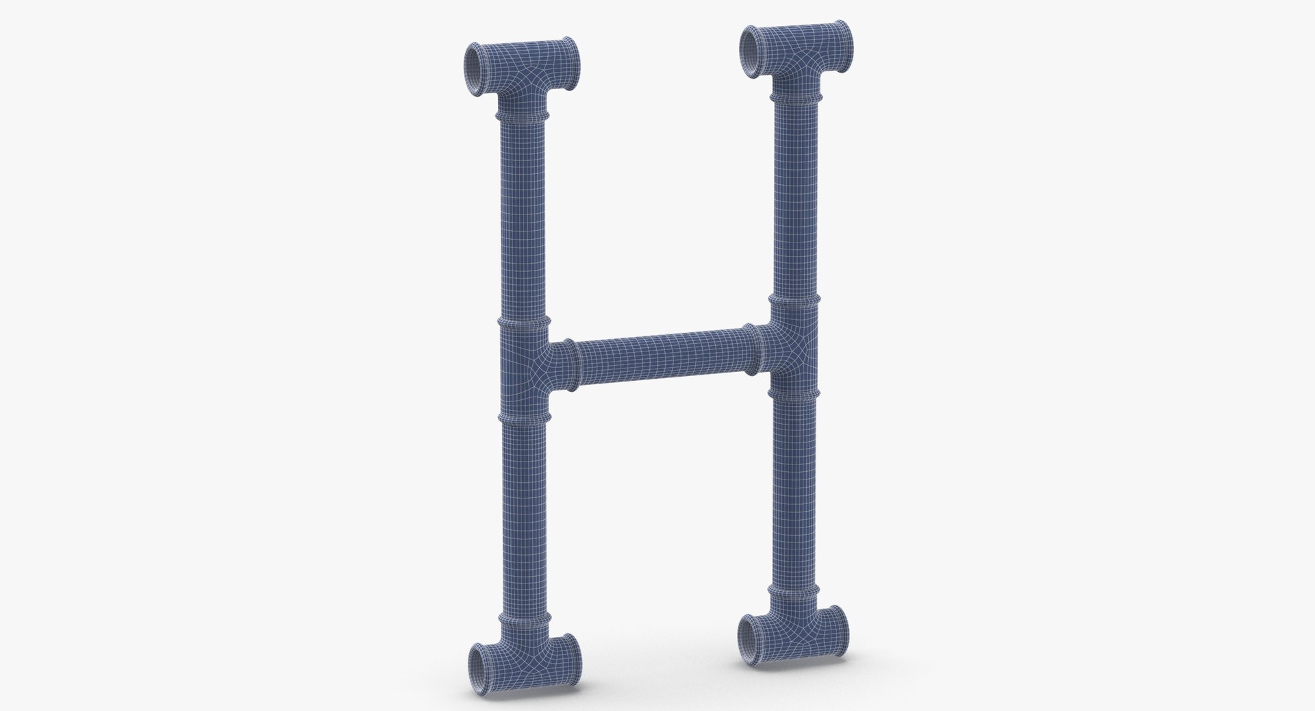 3D galvanized steel pipe letter model https://p.turbosquid.com/ts-thumb/dV/ehIVAI/tDNFhFTw/galvanized_steel_pipe_letter_h_wireframe0002/jpg/1565792053/1920x1080/fit_q87/d2c1bb00197e0fe564903fc317b42b2afe6ab653/galvanized_steel_pipe_letter_h_wireframe0002.jpg