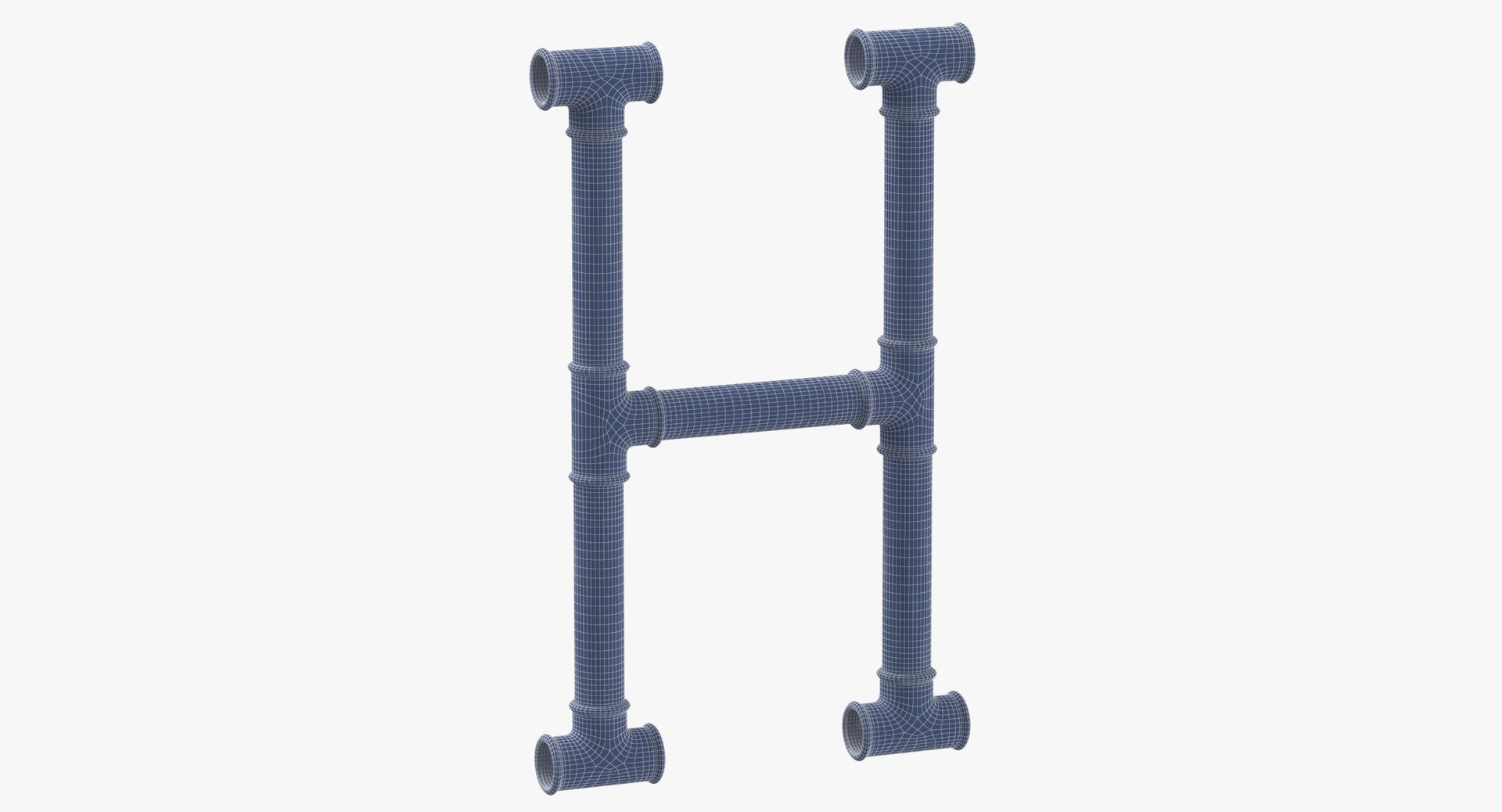 3D galvanized steel pipe letter model https://p.turbosquid.com/ts-thumb/dV/ehIVAI/thq3vcoN/galvanized_steel_pipe_letter_h_wireframe0001/jpg/1565792053/1920x1080/fit_q87/042a5e11668d21e6fd02845975782f3aa5ceaf6b/galvanized_steel_pipe_letter_h_wireframe0001.jpg