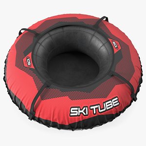 Inflatable Snow Tube Red