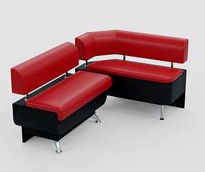 corner kitchen 3D model