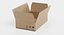 3D model cardboard box