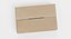 3D model cardboard box