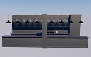 3D bar counter
