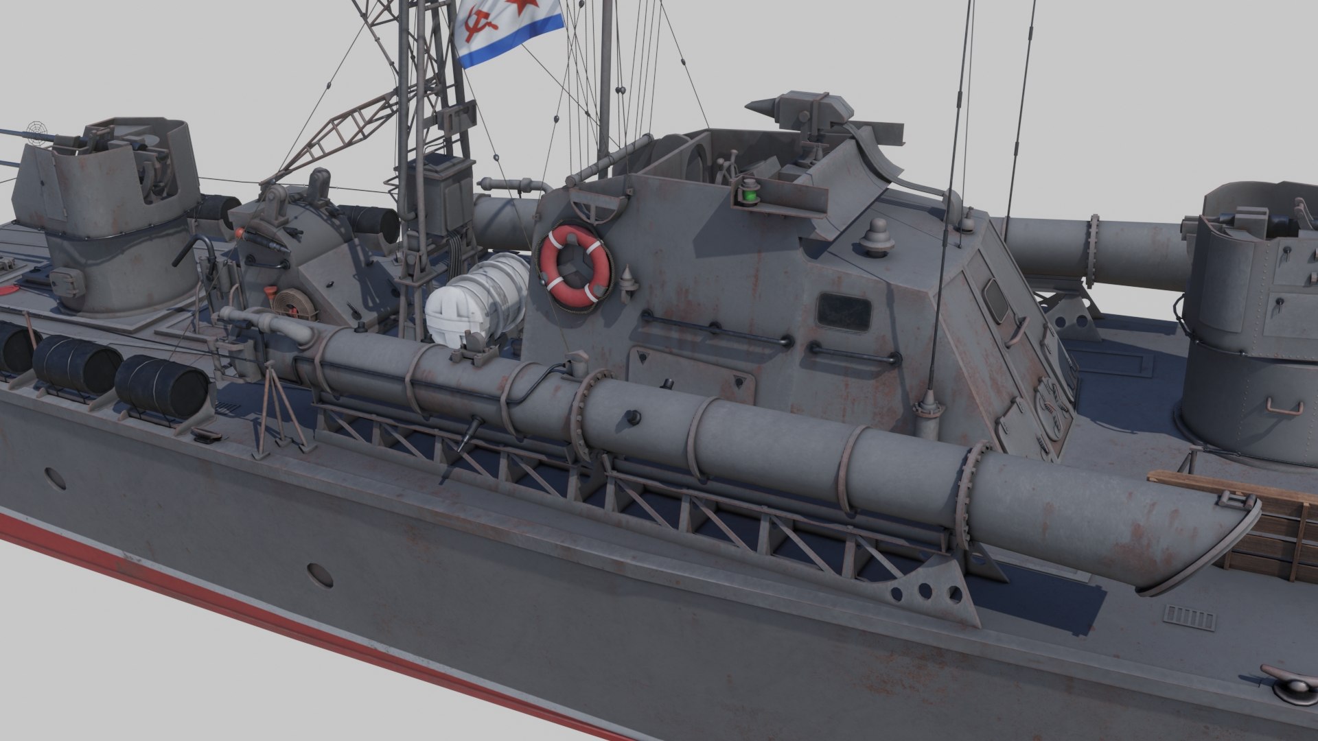 3D Torpedo Boat Project Model - TurboSquid 1712111