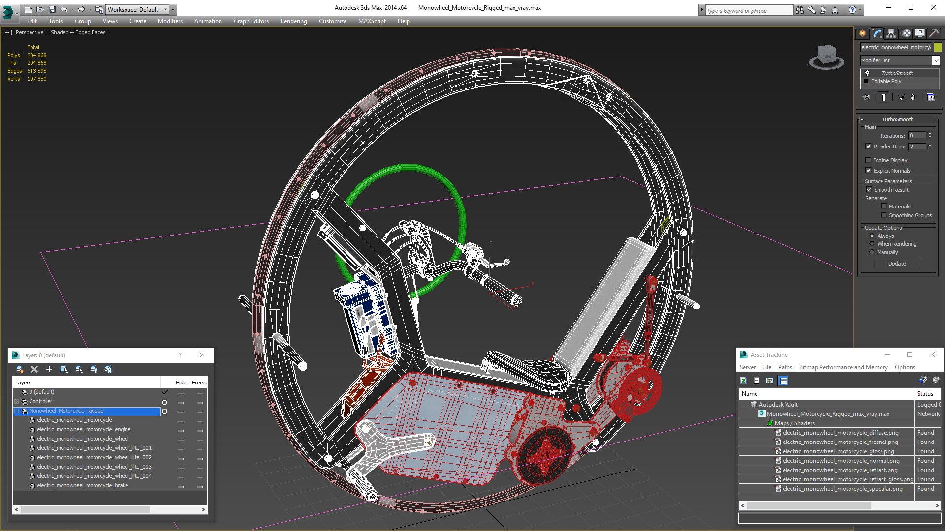 mono wheel motorbike