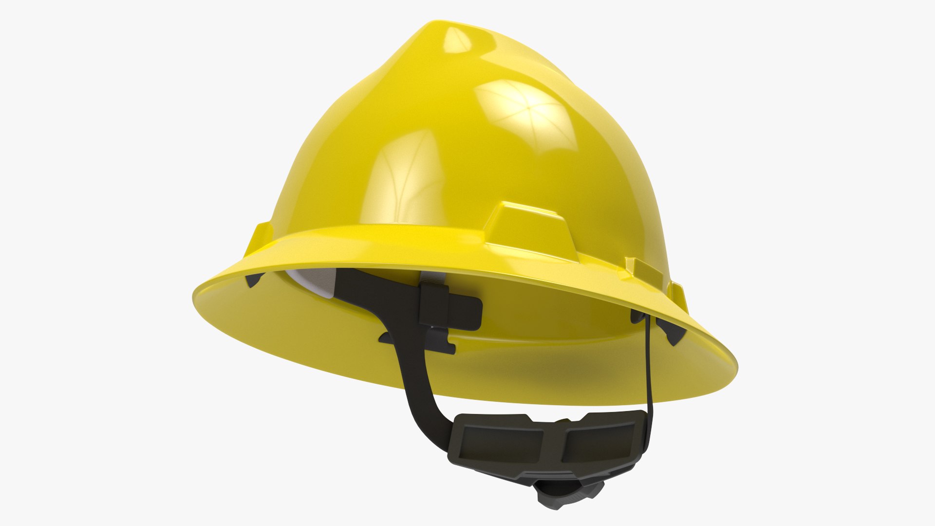 Safety Helmet 3D model preview