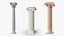 Composite Columns Collection 3D model