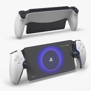 PlayStation Portal Handheld Gaming Console 3D model