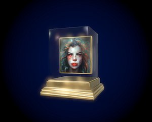 Gold Club Neurogirl 3D model