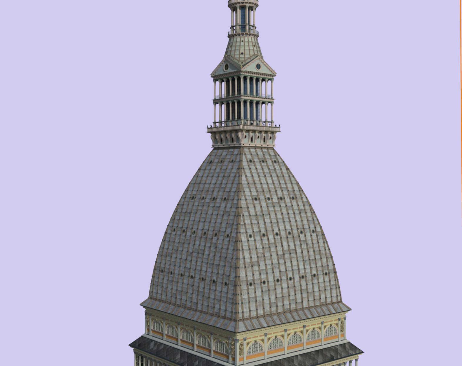 Mole antonelliana 3D - TurboSquid 1546802