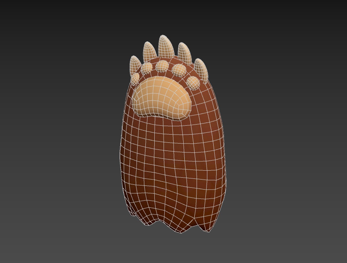 3D bear paws https://p.turbosquid.com/ts-thumb/dW/1wPjzB/Gz3IuMjP/019/jpg/1581420214/1920x1080/fit_q87/1b4fa5a6d9f56d4dbe3ed3b65a8236891895200f/019.jpg