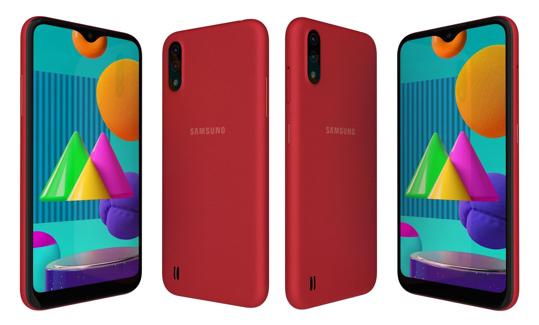 Samsung Galaxy M01 3D Model - TurboSquid 1623297